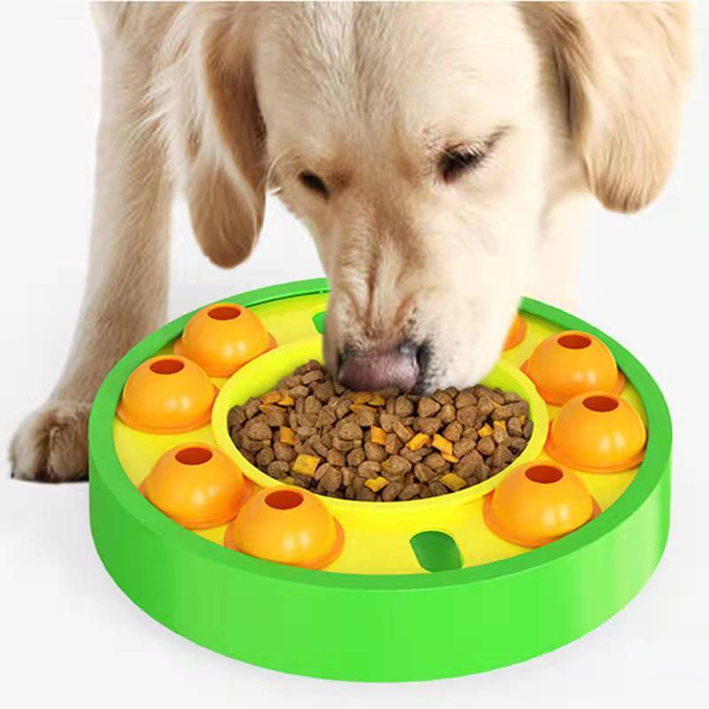 Interactive Dog Puzzle Feeder – Boost IQ & Slow Eating Fun!
