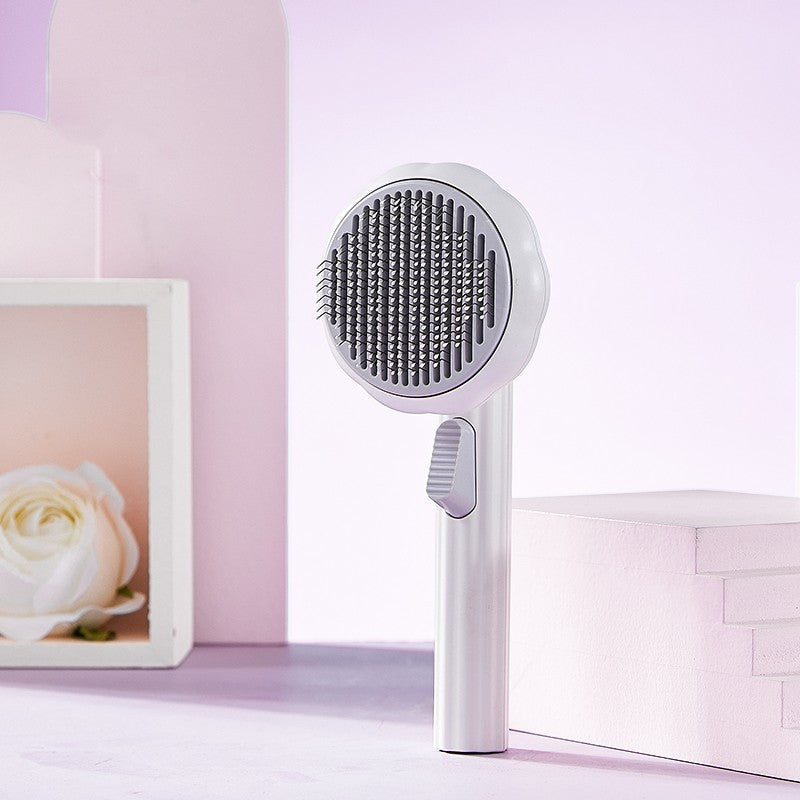 Self-Cleaning Cat Brush – Shed Hair in Seconds!