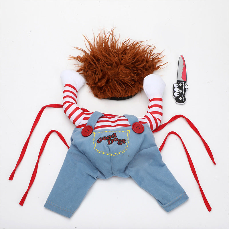Spooky-Cute Halloween Dog Costume for Parties & Fun!