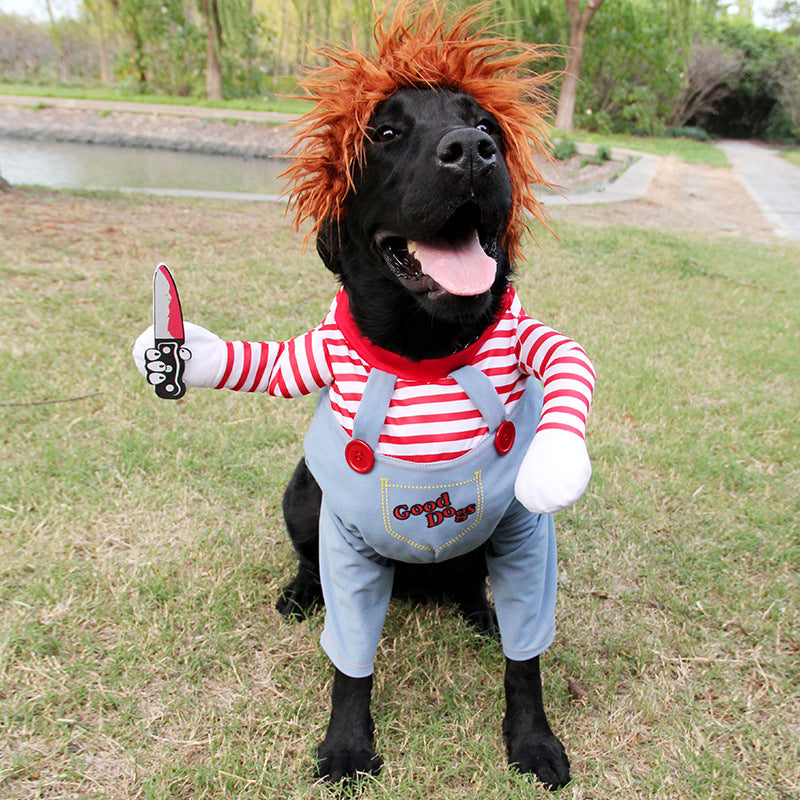 Spooky-Cute Halloween Dog Costume for Parties & Fun!