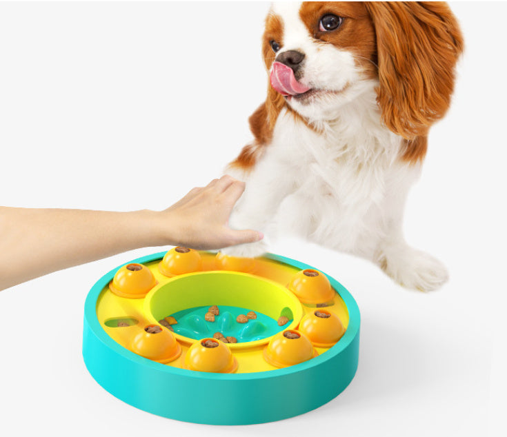 Interactive Dog Puzzle Feeder – Boost IQ & Slow Eating Fun!