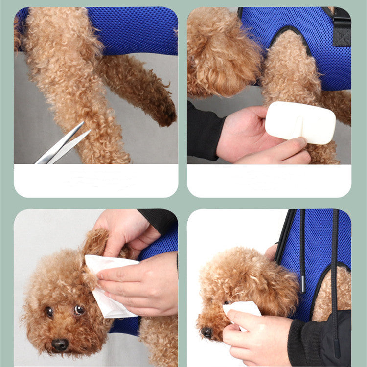 Stress-Free Pet Grooming Hammock – Trim Nails with Ease!