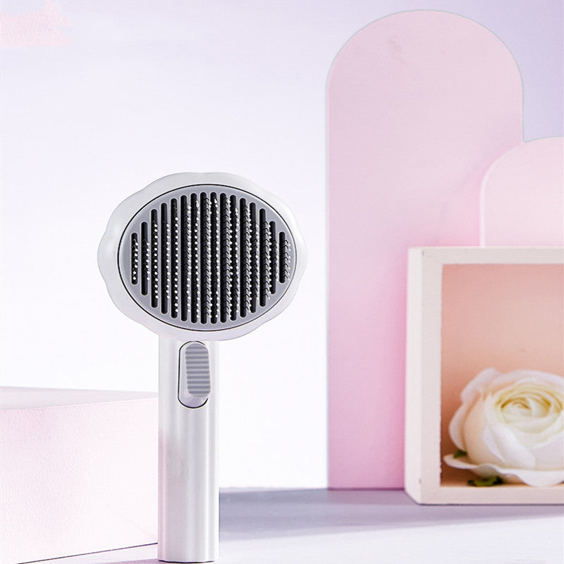 Self-Cleaning Cat Brush – Shed Hair in Seconds!