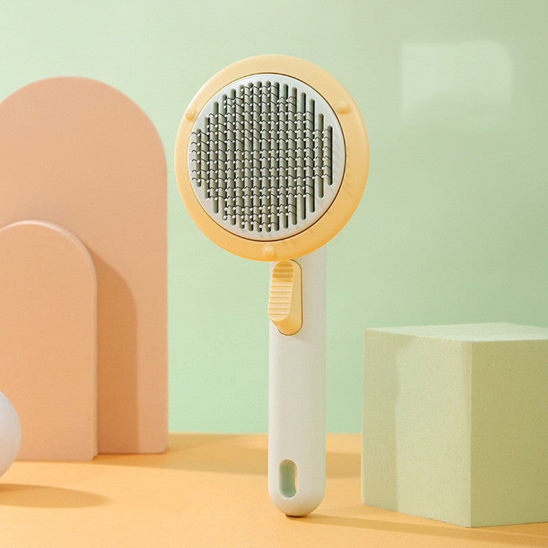 Self-Cleaning Cat Brush – Shed Hair in Seconds!
