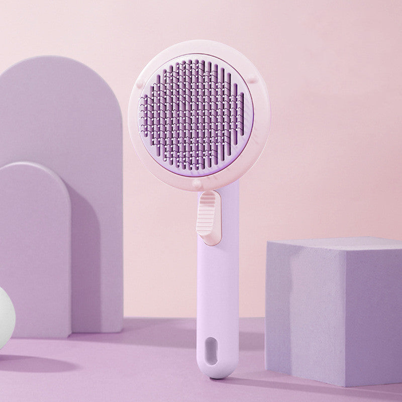 Self-Cleaning Cat Brush – Shed Hair in Seconds!