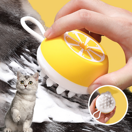 2-in-1 Pet Bath Brush – Massage & Groom Effortlessly!