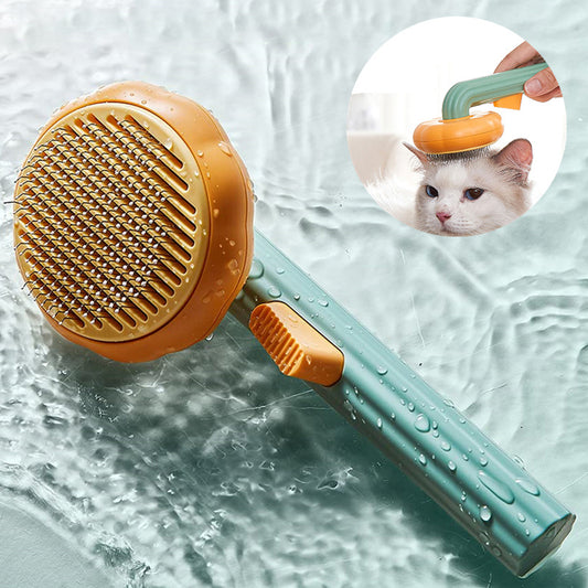 Self-Cleaning Cat Brush – Shed Hair in Seconds!