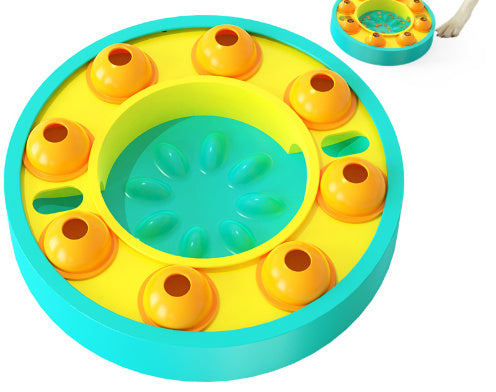 Interactive Dog Puzzle Feeder – Boost IQ & Slow Eating Fun!
